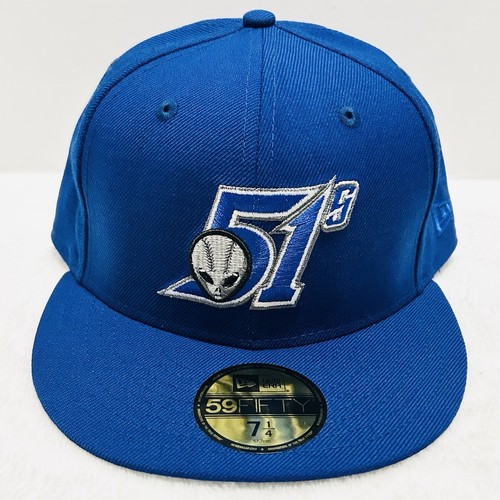 New Era Las Vegas 51s Team Logo MiLB 59FIFTY Fitted Hat 7 1/4 Blau Baseball - Bild 2 von 5