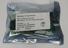 New Nordson Kulicke & Soffa 07700-4270-000-00 Contact Height Relay PLC Board