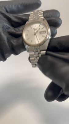 NEAR MINT] SEIKO 5 7S26-3110 Silver Dial Date Automatic Mens