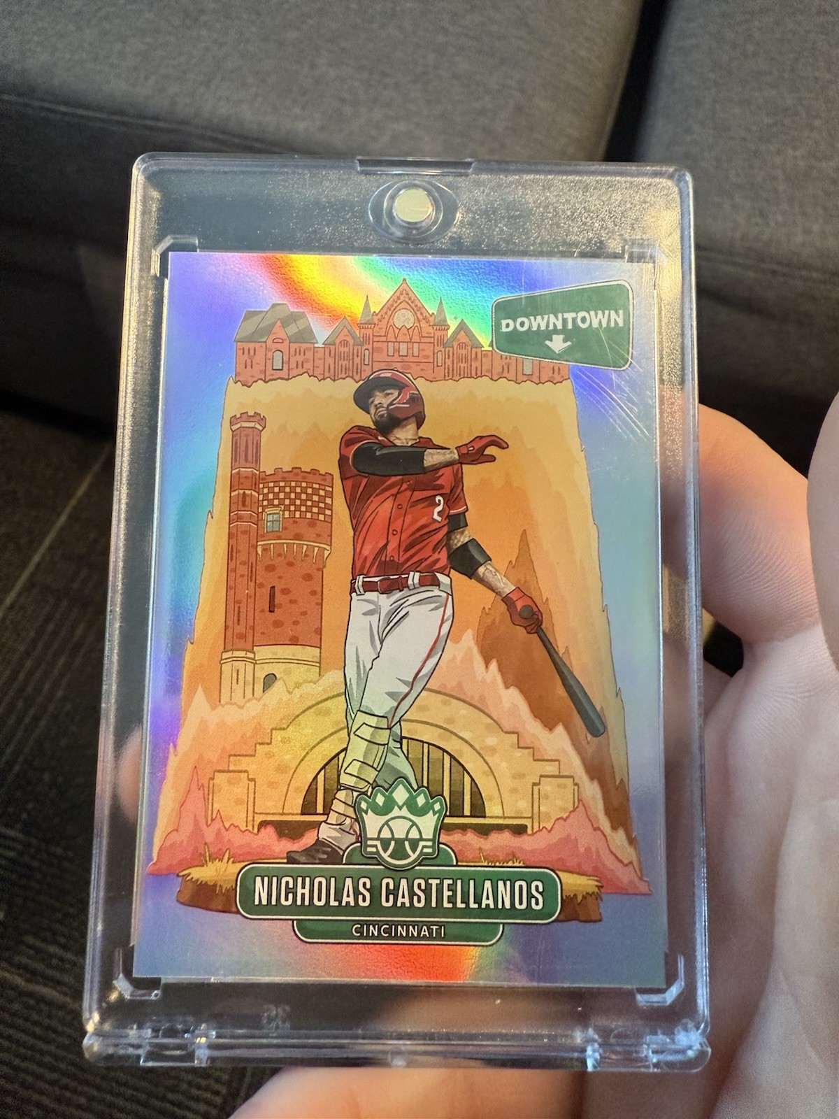 2022 Panini Diamond Kings Nick Castellanos Downtown SSP Case Hit