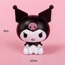 Hello Kitty Kuromi My Melody Cinnamoroll PVC Figure Set Collectible Desk Decor T