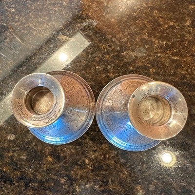 アメリカ製 Duchin Creation スターリングキャンドルスタンド Duchin Creation Weighted Sterling Silver Candlestick Holders Set