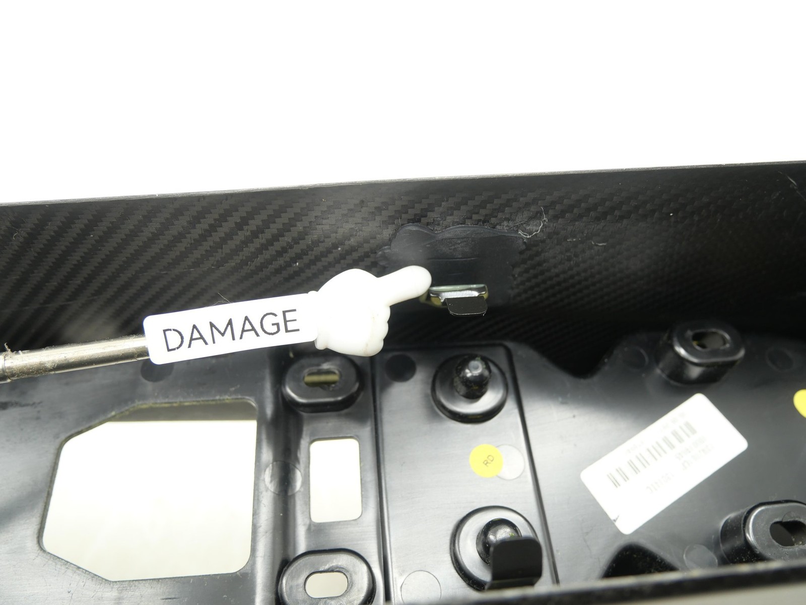 Used Carbon Fiber Center Console Arm Rest 2016-2021 McLaren 570s 13N1157CP OEM