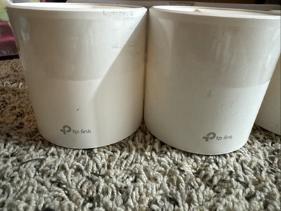 3-TP-Link Deco X60 AX3000 Wi-Fi-6 Router Mesh Hardware Works Perfect