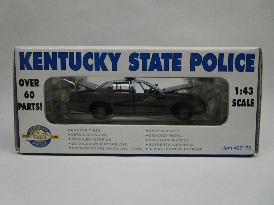 Gearbox 1998 Ford Crown Victoria Diecast 1:43 Scale Kentucky State Police - Image 3 of 4