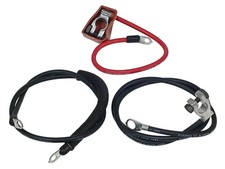 1966 Fairlane Battery Cables 390 Set Of 3 500 Xl Gt Squire New