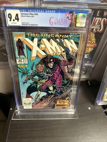 Uncanny X-Men 266 CGC Graded 9.4 NM 1st Gambit Marvel Comics 1990