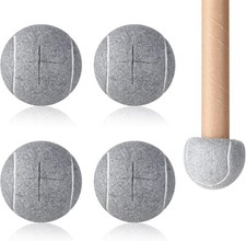 Precut Walker Tennis Balls Heavy Duty Tennis Balls for Walkers Pre Cut - 4 Pcs