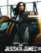 KRYSTEN RITTER signed (JESSICA JONES) Daredevil 8X10 photo BECKETT BAS BY085732