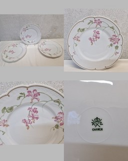 Rosenthal Porzellan Carmen Speiseteller 25 cm 3 tlg. Set