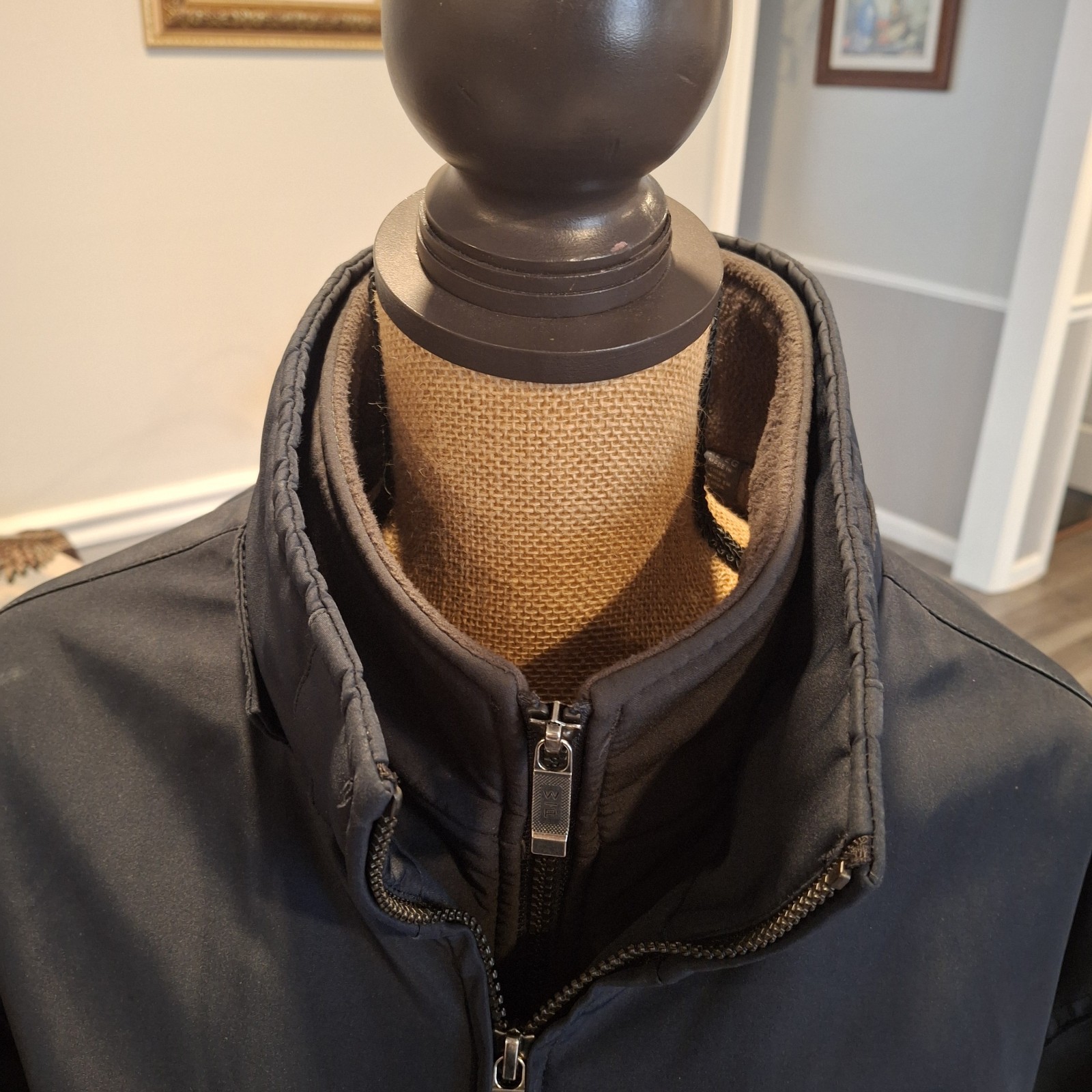 Weatherproof Black Polyester Softshell Double Zip… - image 5