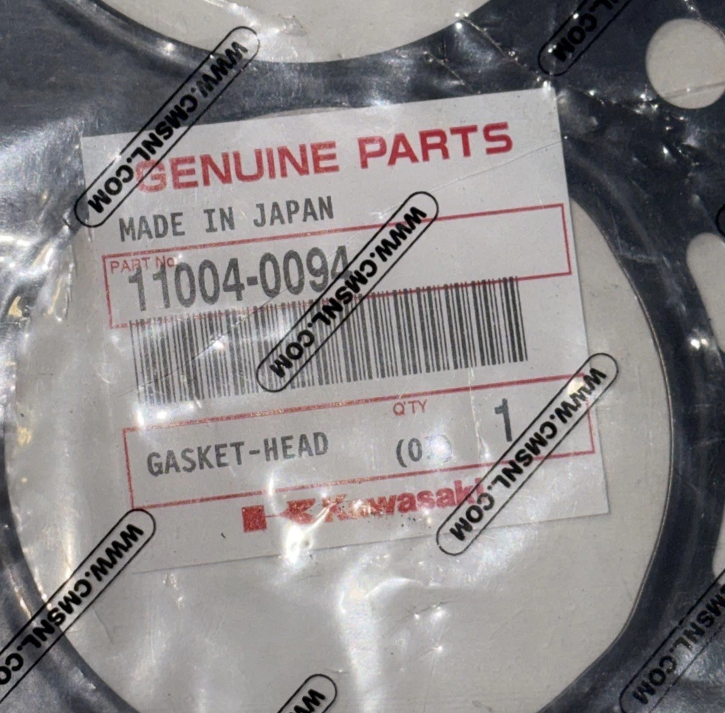 NEW 2011-2015 GENUINE KAWASAKI HEAD GASKET NINJA ZX-10R ZX 10R 11004-0094 photo 2