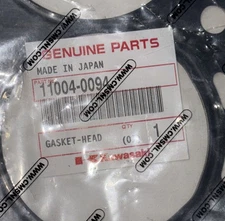 NEW 2011-2015 GENUINE KAWASAKI HEAD GASKET NINJA ZX-10R ZX 10R 11004-0094 thumbnail 2