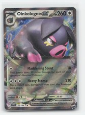 Oinkologne ex 158/198 - Double Rare Scarlet & Violet Pokemon Holo NM