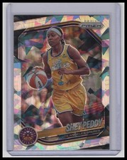 2025 Panini Prizm WNBA #136 Shey Peddy Ice Prizms