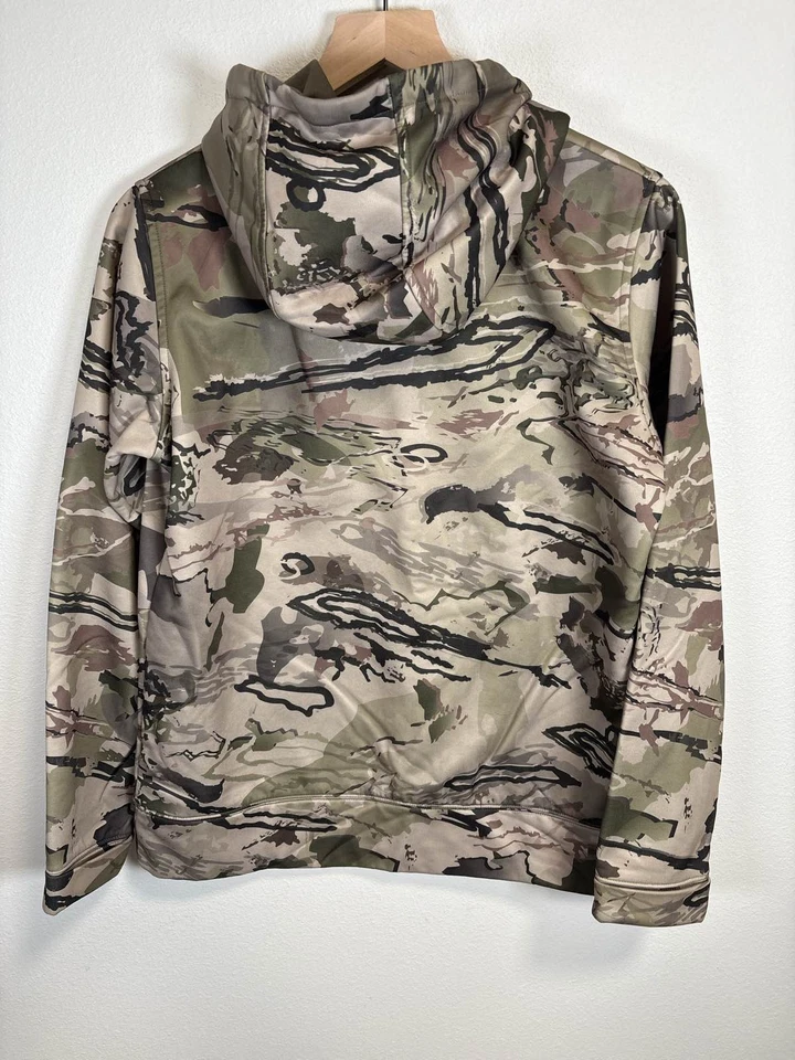Under Armour Men's Camo ColdGear Hoodie - Image 3 of 3