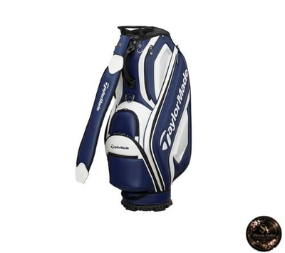 #ad TAYLORMADE GOLF Austech Golf Bag Navy White Men#x27;s Golf Bag UN725 26SS $994.62