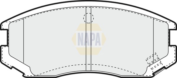 Napa Bremsbelagsatz BremsklöTze FüR Daihatsu Terios J2_ J1 J1_-image