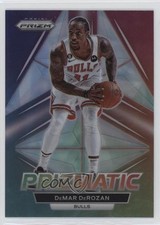 2022-23 Panini Prizm Prizmatic Silver Prizm DeMar DeRozan #12 15ej