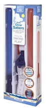 dreamGEAR Nintendo Wii Sabers Dual Glow Resort Star Wars Red Blue Motion Plus