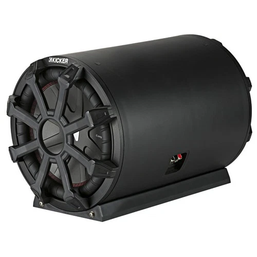 Kicker 46CWTB84 Car Audio 8" Refurbished Bass Tube Sub Enclosure Subwoofer CWTB8