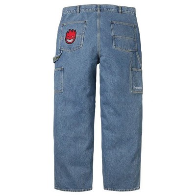 Supreme x Spitfire Double Knee Painter Pant Denim | eBay