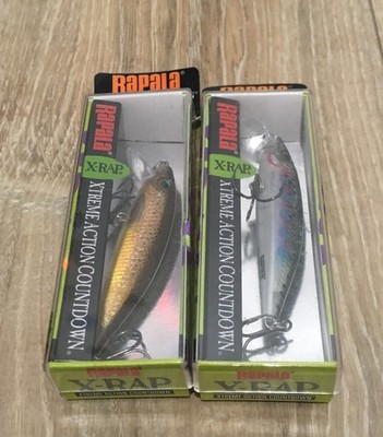 Rapala X-Rap Countdown XRCD-7 - 2x Wobbler Barsch Forelle Zander