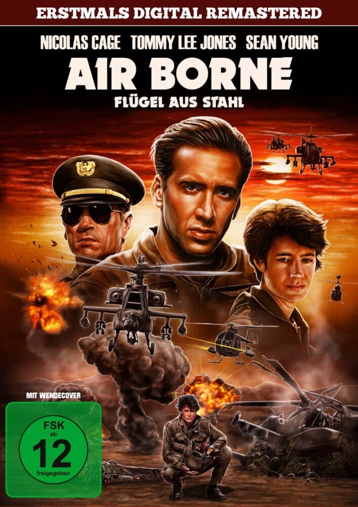 Air Borne - Flügel aus Stahl (1990)[DVD/NEU/OVP]  Nicolas Cage, Tommy Lee Jones