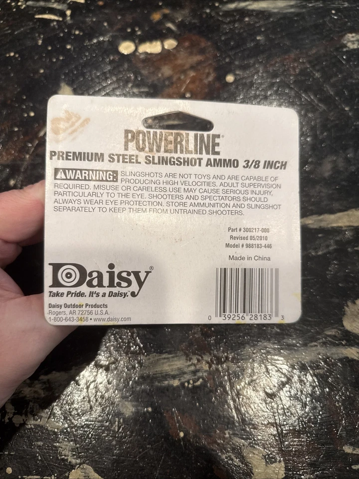 Munição Open Daisy Powerline 3/8 polegadas 70ct aço premium estilingue 3/8 polegadas #8183 - Imagem 2 de 4