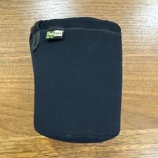 LensCoat Black Soft Neoprene Lens Pouch Bag 4"D x 5.25 H