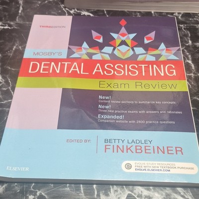 Mosby's Dental Assisting Exam Review 3rd Ed Betty Ladley Finkbeiner 2017