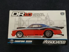 Team Associated 1/10 DR10 Electric On Road 2WD Drag Race Car Kit - NEVER USED