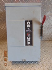 GE TGN3323R MOD 7 SAFETY SWITCH 240VAC 250VDC 100AMP 30HP TYPE 3R RAINPROOF