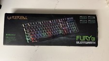 Trust Gaming Keyboard With LED Illumination Ziva Edition New And Sealed