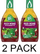 Wish-Bone RED WINE VINAIGRETTE Salad Dressing 15 oz bottle - 2 PACK