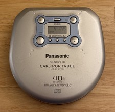 Vintage Panasonic SL-SX271C Portable CD Player, Made in Japan
