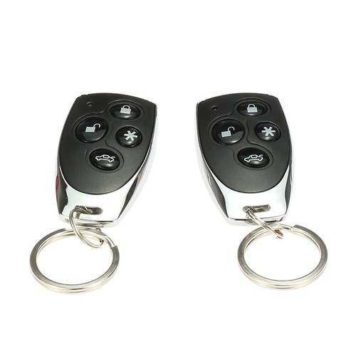 Universal Car Alarm System Security Keyless Entry System with 2 Key Fobs U1K9 - Picture 11 of 12