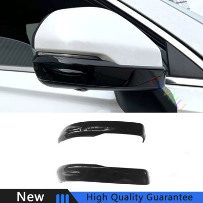 For Honda CR-V CRV 23-25 Bright Black Rear View Mirror Lower Anti-Scratch Strip