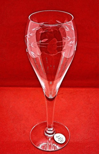 Flauto champagne tulipano vintage Princess House Crystal Heritage 6 oz #432 nuovo con scatola - Foto 1 di 4