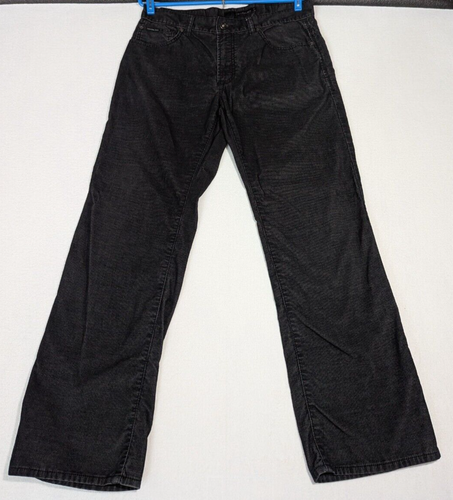 Calvin Klein Men’s Black Straight Corduroy Pants Size 34 w/ 28” inseam