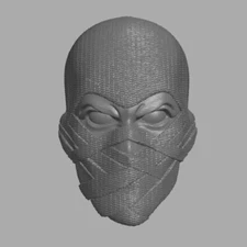 Moon Knight v3 Fist of Khonshu custom head for 4" 6" 7" 12" Marvel action figure