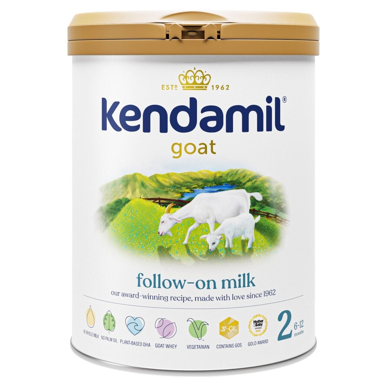 Kendamil Goat Follow On Milk Stage 2 From 6-12 Months 800g