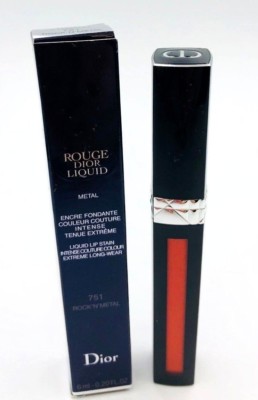 Dior Rouge Liquid Metal Liquid Lip Stain 751 Rock N Metal 0.2 oz 6
