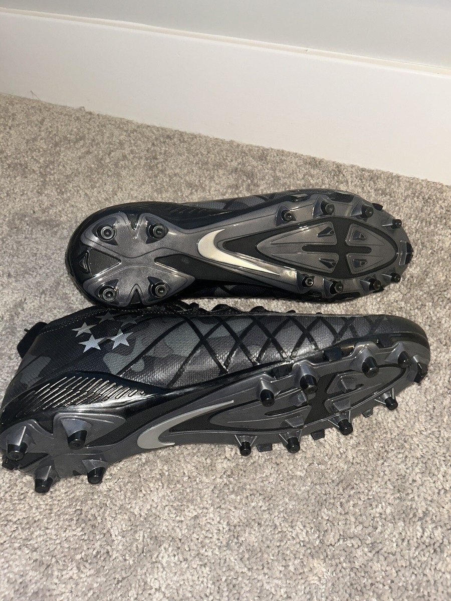Size 16 Nike Field General Elite Detachable Football Cleats Black NEW 925702 NEW Mens Nike Field General 3 Elite TD Football Cleats Black  main image 3