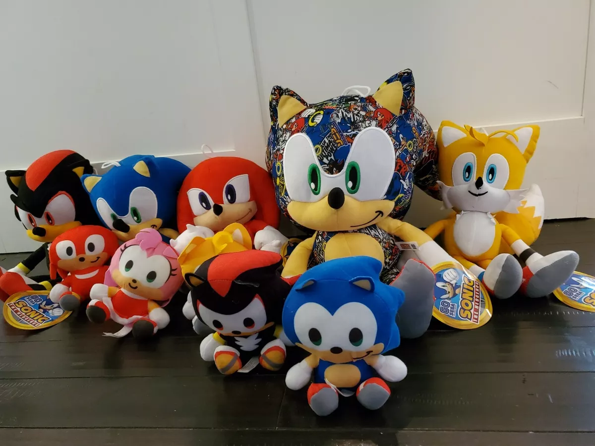 Hot Sale Sonic The Hedgehog Plush Doll Classic Anime Tails Amy