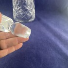 Lead Crystal Cut Glass Decanter Bottle Barware Romania — photo 3