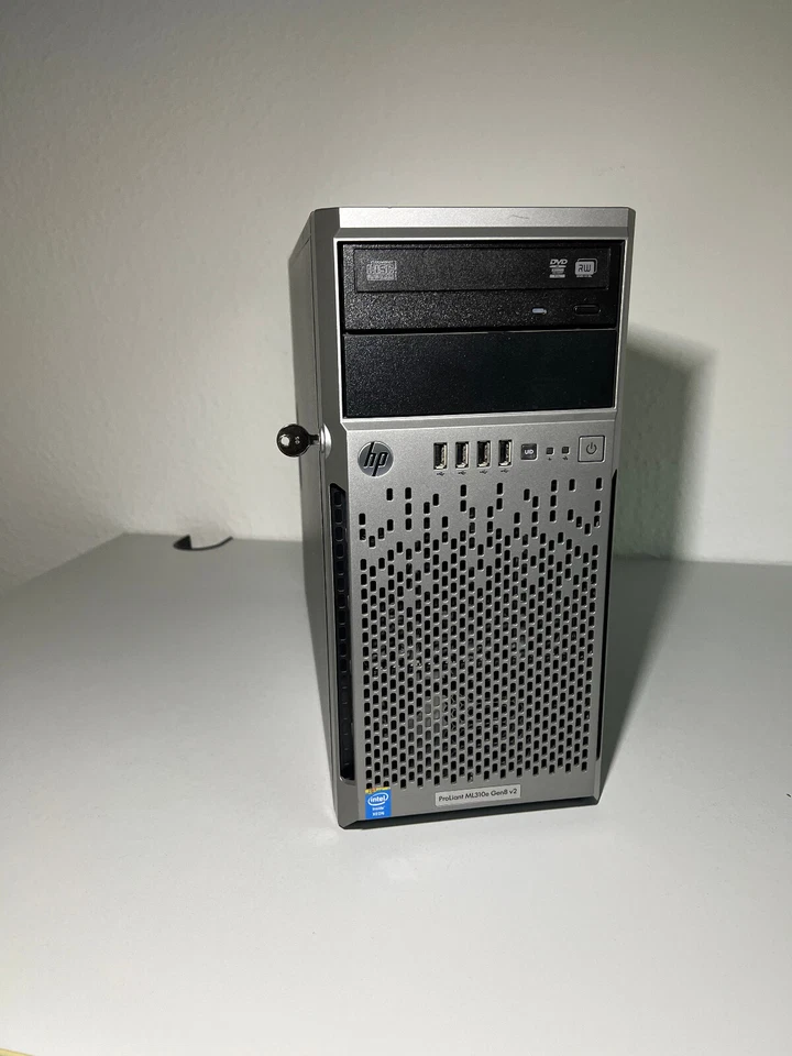 HP ProLiant ML310e Gen8 v3 Server Intel Xeon 3.1GHz CPU 32GB RAM ILO, 4TB