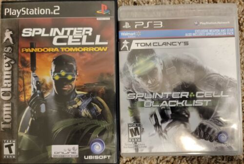 kern bovenstaand aanbidden Tom Clancy's Splinter Cell: Blacklist PS3 and Pandora Tomorrow PS2  8888347460 | eBay
