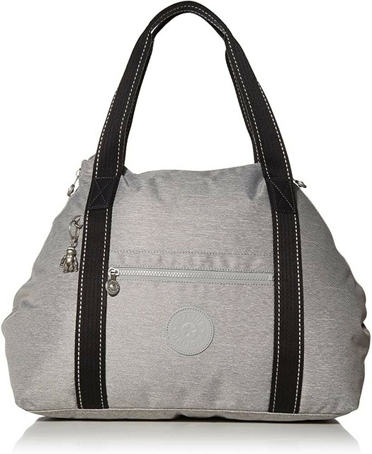 Kipling Art Medium Tote Bag Grey NWT NEW | eBay