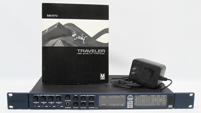 MOTU Traveler FireWire audio interface w/ Power Supply + Manual